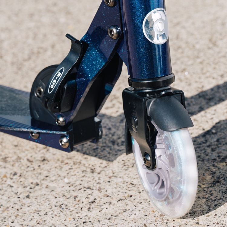 Micro Kickboard Outdoor Micro Sprite LED Pearl Scooter - Pearl Blue/Purple