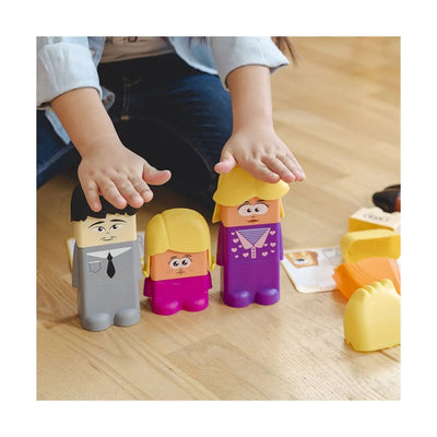 miniland Preschool Family Diversity Blocks