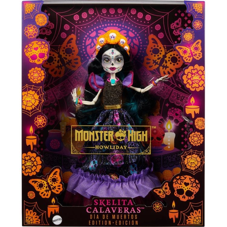 Monster High Dolls Monster High® Howliday™ Dia De Muertos Skelita Calaveras™ Doll