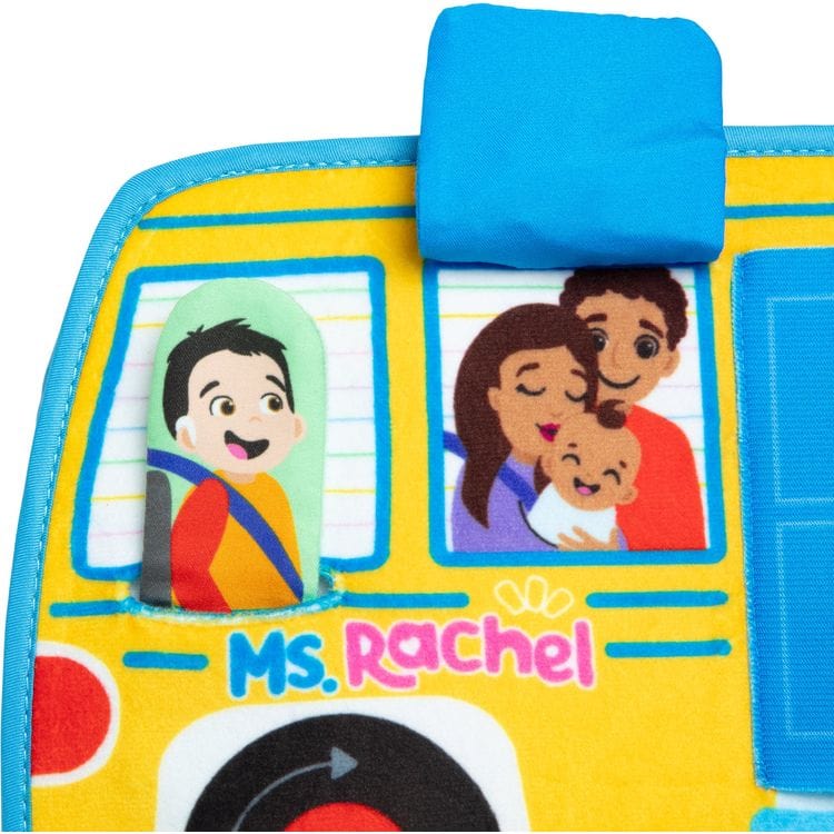 Ms. Rachel Infants Ms. Rachel Official Tummy Time Activity Bus Folding Play Mat