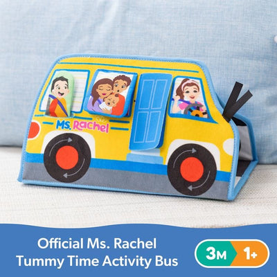 Ms. Rachel Infants Ms. Rachel Official Tummy Time Activity Bus Folding Play Mat