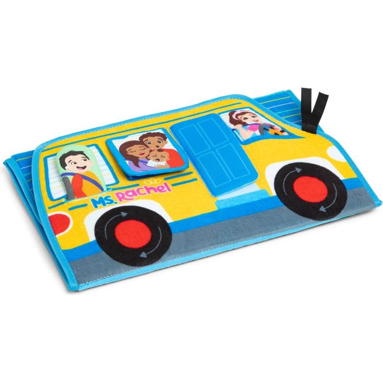 Ms. Rachel Infants Ms. Rachel Official Tummy Time Activity Bus Folding Play Mat