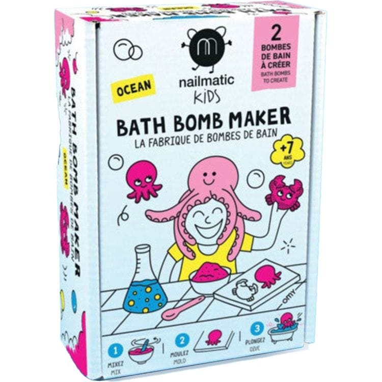 Nailmatic Trend Accessories Bath Bomb Maker Kit for Kids - Ocean