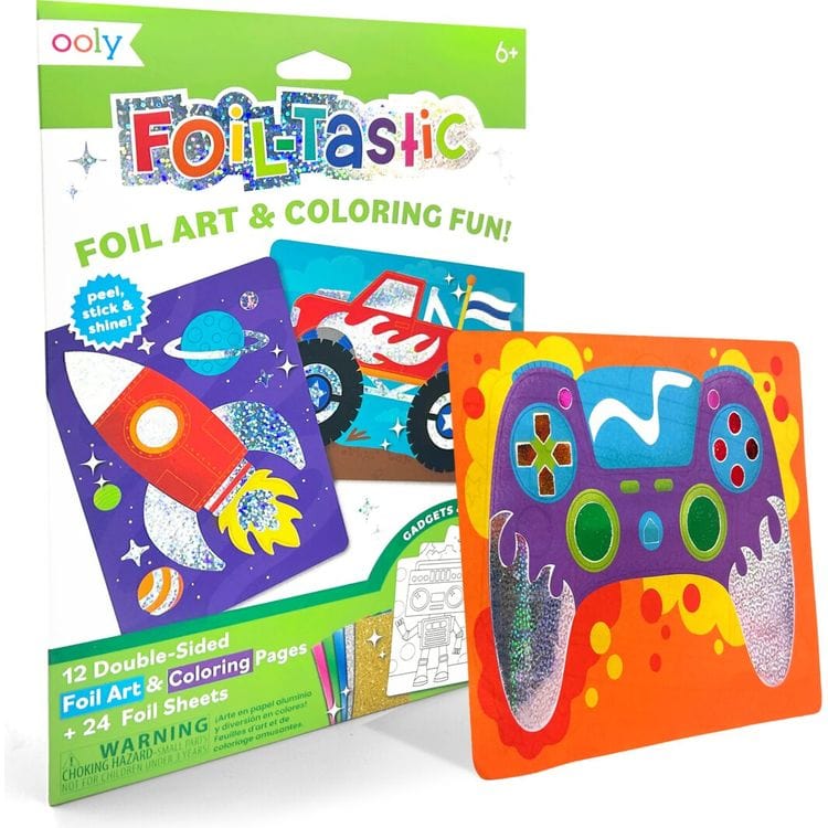 Ooly Creativity Foil-tastic Foil Art Kit: Gadgets & Gizmos