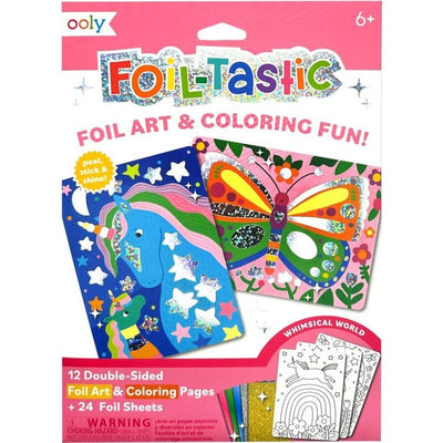 Ooly Creativity Foil-tastic Foil Art Kit: Whimsical World