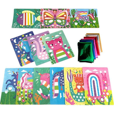 Ooly Creativity Foil-tastic Foil Art Kit: Whimsical World