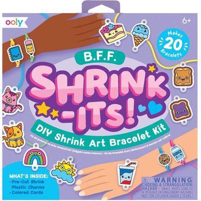 Ooly Creativity Shrink-Its! D.I.Y. Shrink Art Bracelets Kit - B.F.F.