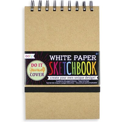 Ooly Creativity Small DIY Sketchbook - White Paper