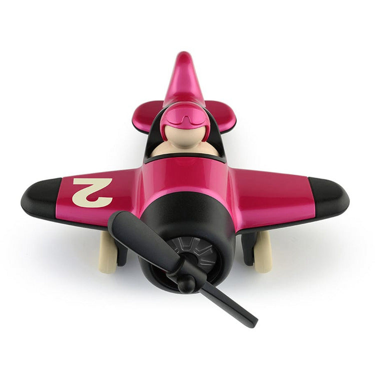 Playforever Vehicles Mimmo Plane toy- Metallic Pink