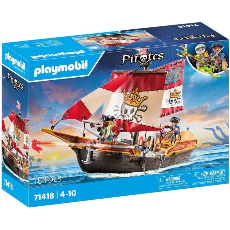 Playmobil Preschool Pirate Ship Playset