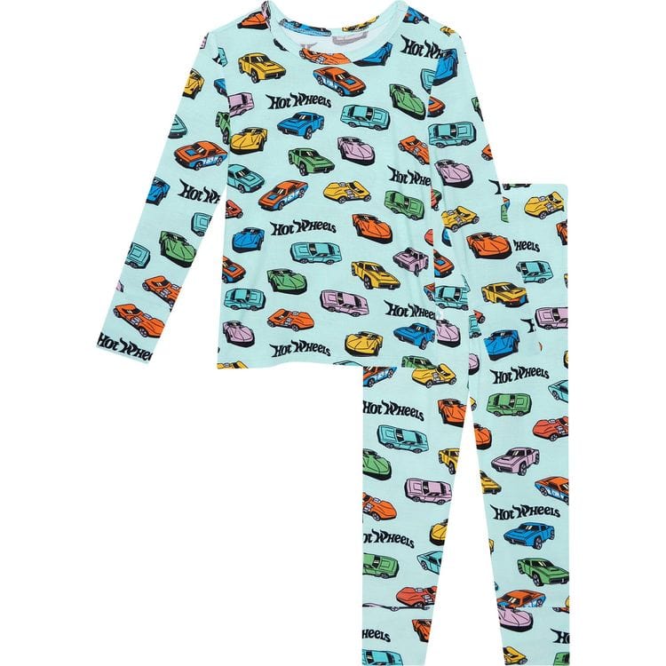 Posh Peanut Trend Accessories Blue / 10-12Y Long Sleeve Basic Pajama