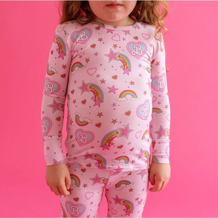 Posh Peanut Fisher-Price™ Unicorn Long store Sleeve Pajamas Size 4