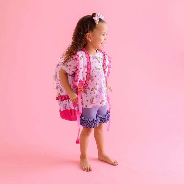 Posh Peanut World of Barbie Pink / One Size Barbie Star Power - Ruffled Backpack