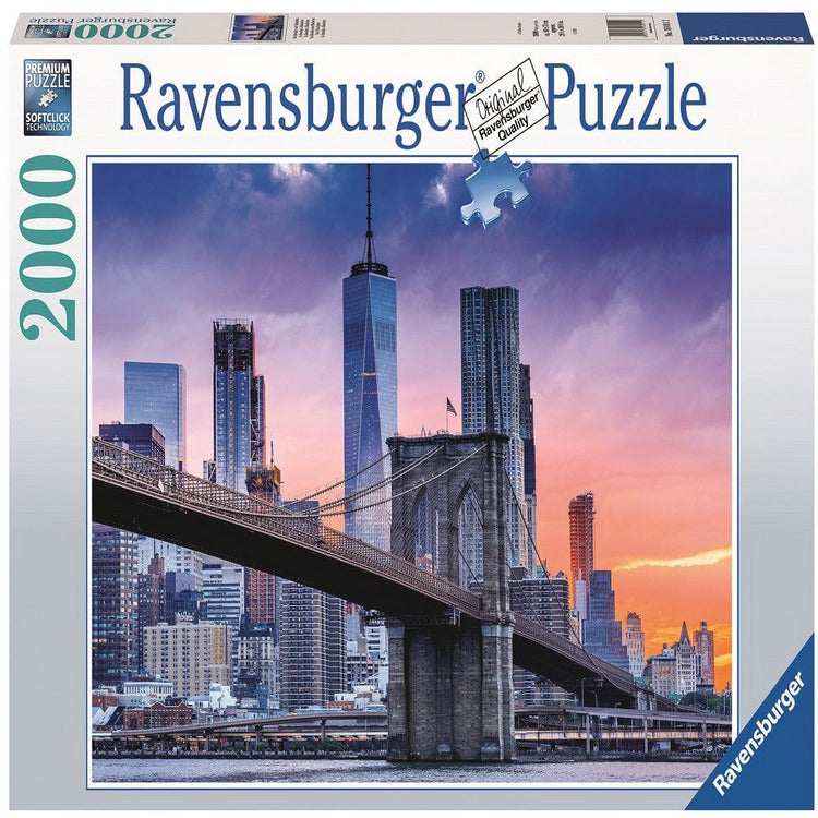 Ravensburger Puzzles Skyline New York 2000 Piece Puzzle