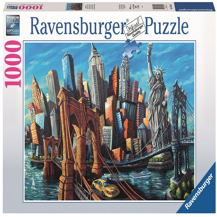 Ravensburger Puzzles Welcome to New York 1000 Piece Puzzle