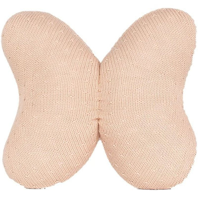 Rian Tricot Room Decor Butterfly Pillow - Peach