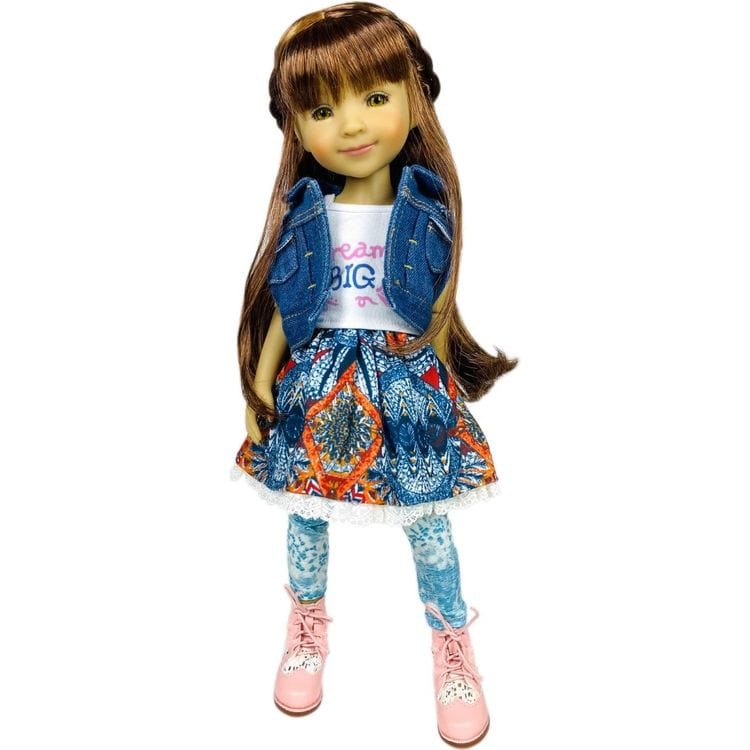 Ruby Red Fashion Friends Dolls Dream Big - Bella Doll