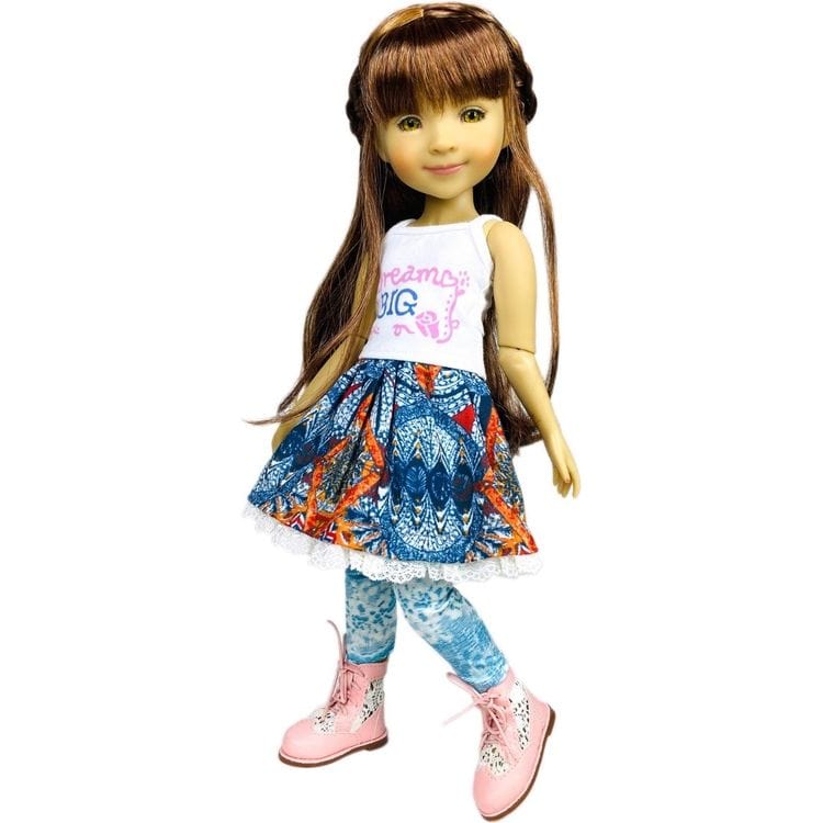 Ruby Red Fashion Friends Dolls Dream Big - Bella Doll