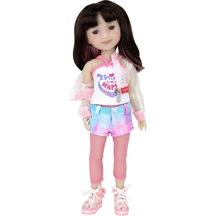 Ruby Red Fashion Friends Dolls Think Happy Thoughts - Hanna Doll (Splash of Style)