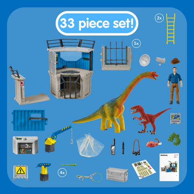 Schleich STEM Large Dino Research Station