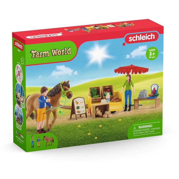 Schleich STEM Sunny Day Mobile Farm Stand 2022