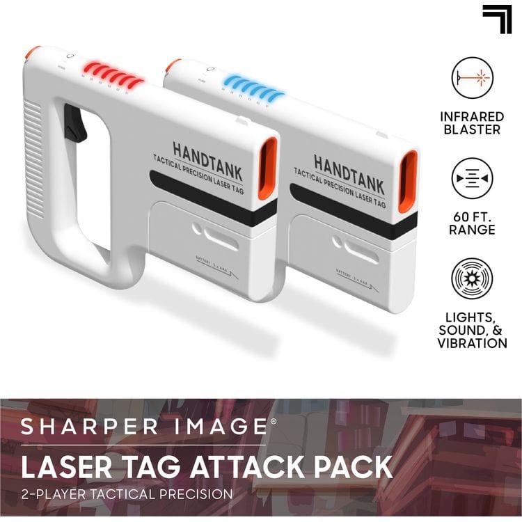 Sharper Image Electronics 2-Player Laser Tag Attack Pack