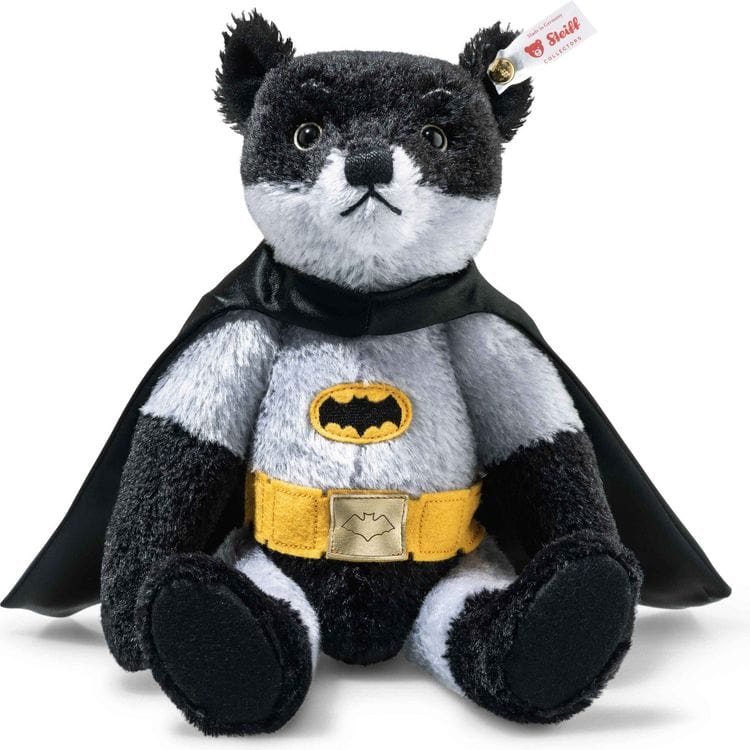 Steiff North America, Inc. Plush Batman Teddy Bear - 85th Anniversary Limited Edition