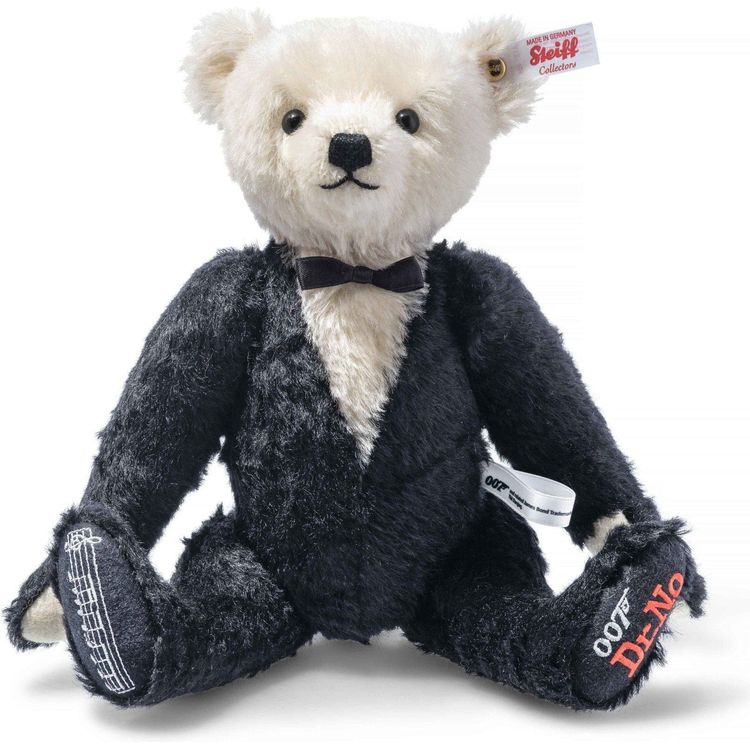Steiff North America, Inc. Plush James Bond "Dr No" Musical Limited Edition Teddy Bear