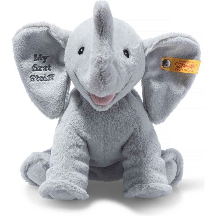 Steiff North America, Inc. Plush Soft Cuddly Friends My first Steiff Ellie Elephant