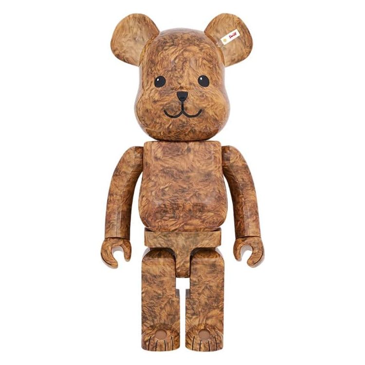 Steiff North America, Inc. Plush Steiff x BE@RBRICK 1000% Collectible Figure