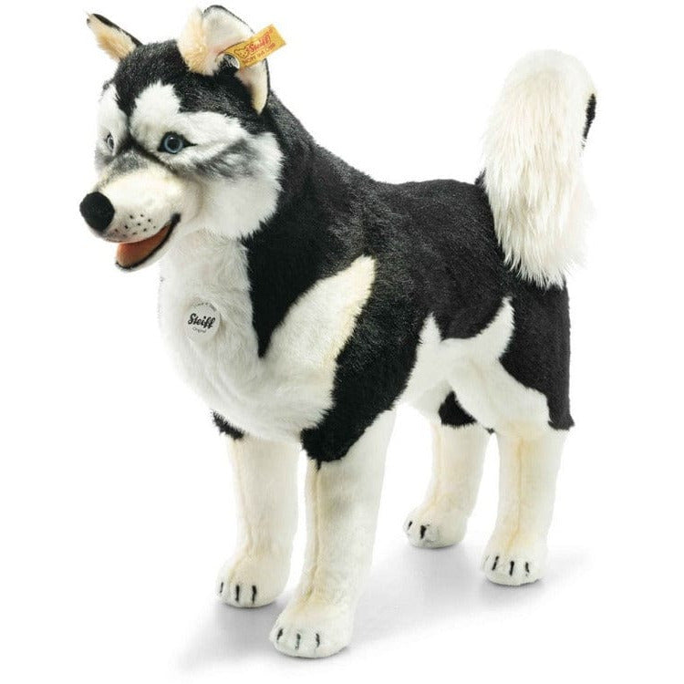 FAO Schwarz 10-inch Puppy Floppy Husky Toy Plush