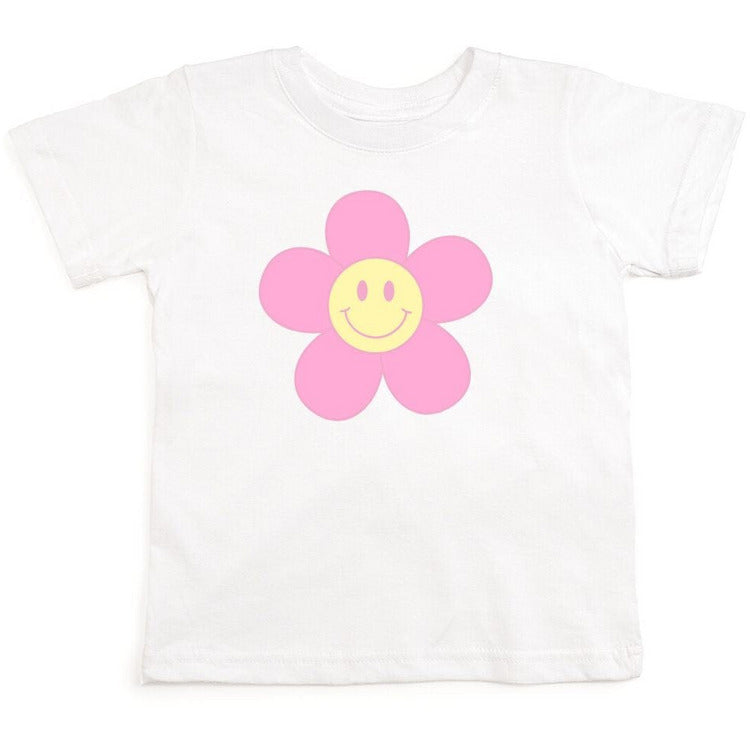 Sweet Wink Trend Accessories Daisy Smiley Short Sleeve Shirt- 3T