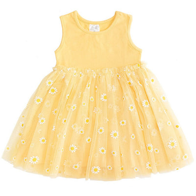 Sweet Wink Trend Accessories Daisy Tank Dress- 4T