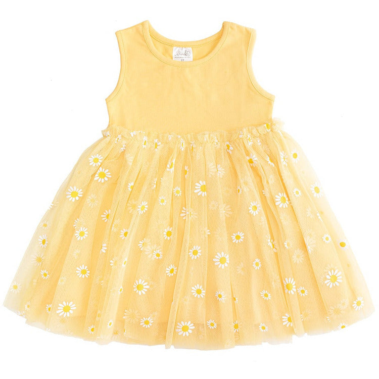 Sweet Wink Trend Accessories Daisy Tank Dress- 7/8 Years