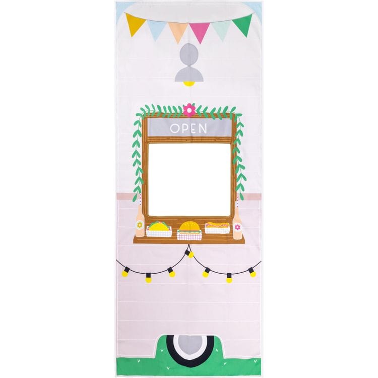 Swingly Preschool Camper Food Truck & Kitchen Doorway Storefront