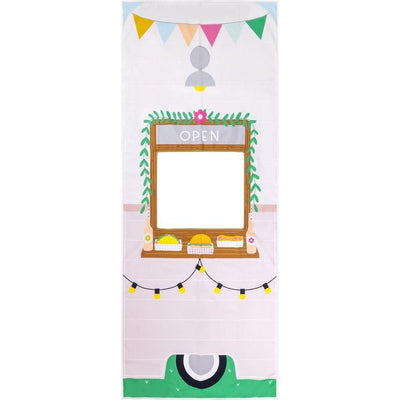 Swingly Preschool Camper Food Truck & Kitchen Doorway Storefront