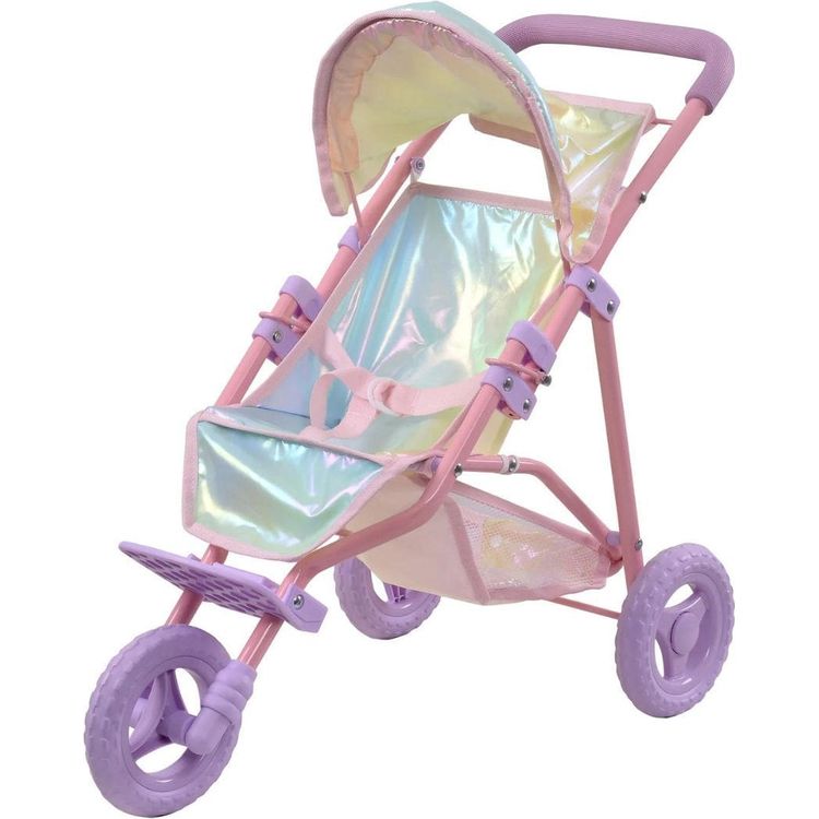 Teamson Kids Dolls Magical Dreamland Baby Doll Jogging Stroller