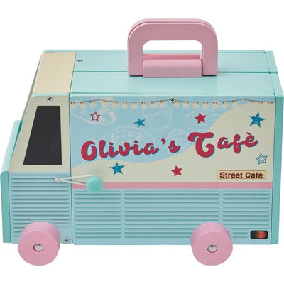 Teamson Kids Dolls Olivia's Little World Food Truck Dollhouse & Accessories for 3.5" Dolls