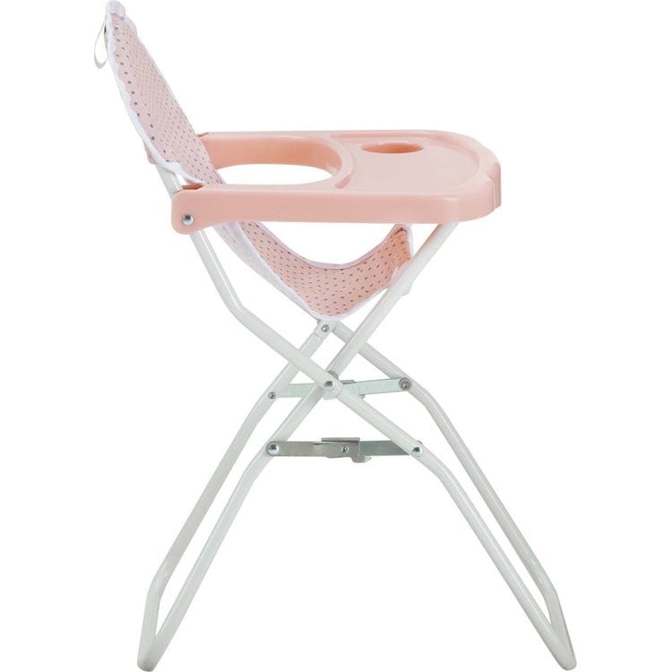 Teamson Kids Dolls Olivia's Little World Polka Dot Princess Baby Doll 3 Piece Nursery Set - Pink