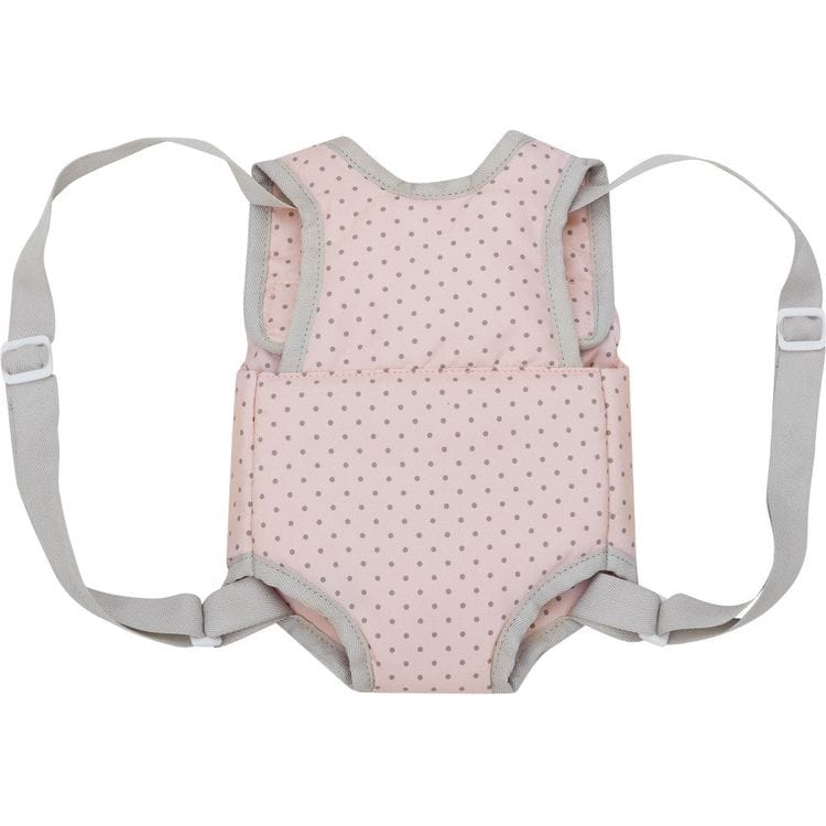 Teamson Kids Dolls Olivia's Little World Polka Dot Princess Baby Doll Carrier & Car Seat Set