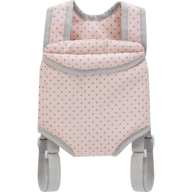 Teamson Kids Dolls Olivia's Little World Polka Dot Princess Baby Doll Carrier & Car Seat Set