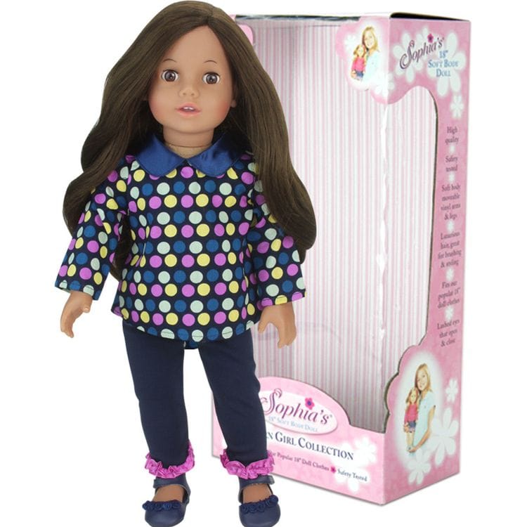 Teamson Kids Dolls Sophia's Modern Girl Collection Posable 18'' Catherine Doll