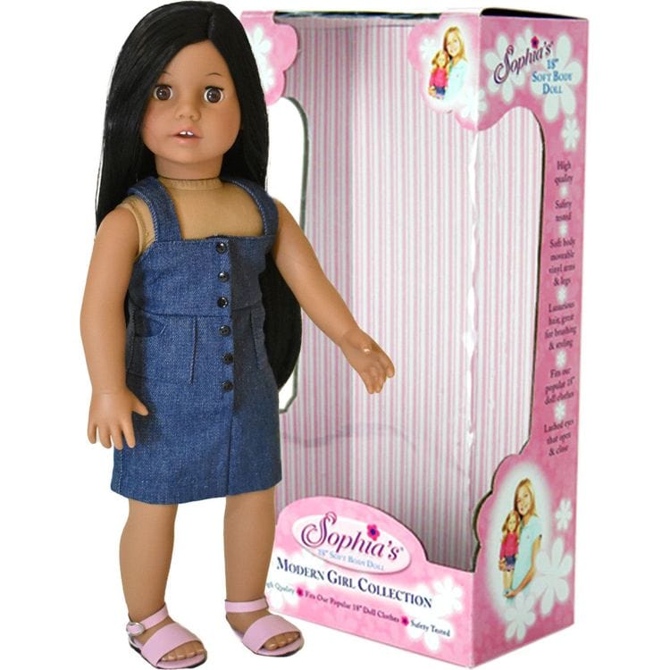 Teamson Kids Dolls Sophia's Modern Girl Collection Posable 18'' Julia Doll