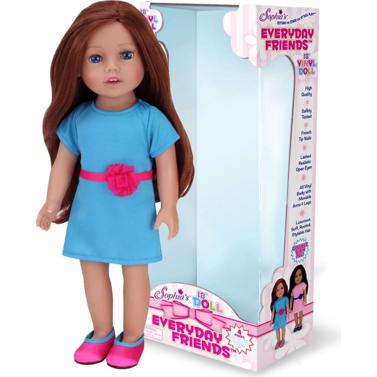 Teamson Kids Dolls Sophia's Posable 18" Hailey Doll