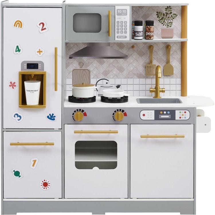 Teamson Kids Preschool Little Chef Springfield Play Kitchen & Accessories