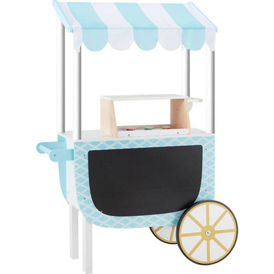 Teamson Kids Preschool My Little Helper Ice Cream Cart & Accessories