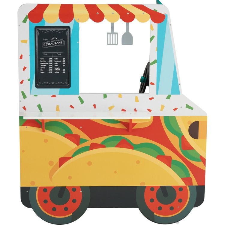 Teamson Kids Preschool My Little Helper Kids Play Taco Truck Playset