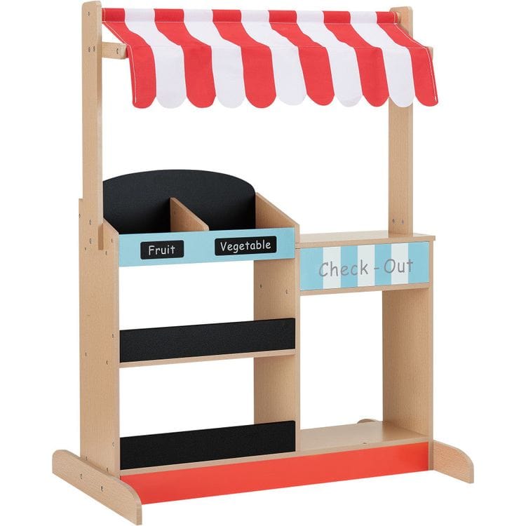 Teamson Kids Preschool My Little Helper Market Stand Playset