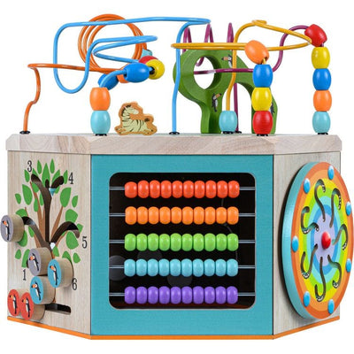 Teamson Kids Preschool Preschool Play Lab 7-in-1 Large Activity Station