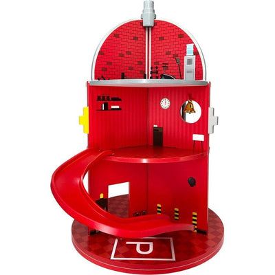 Teamson Kids Preschool Wooden Fire Station Playset